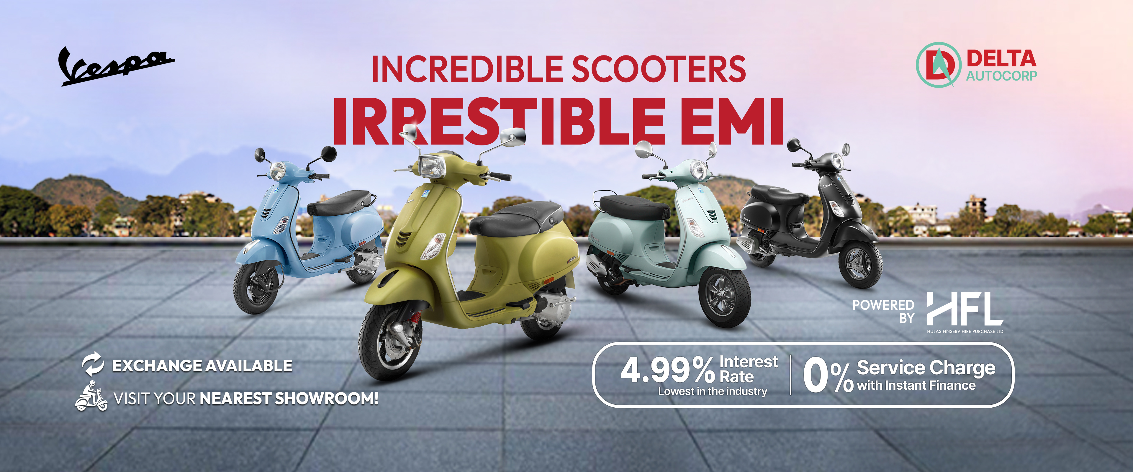incredible scooters irresistible EMI